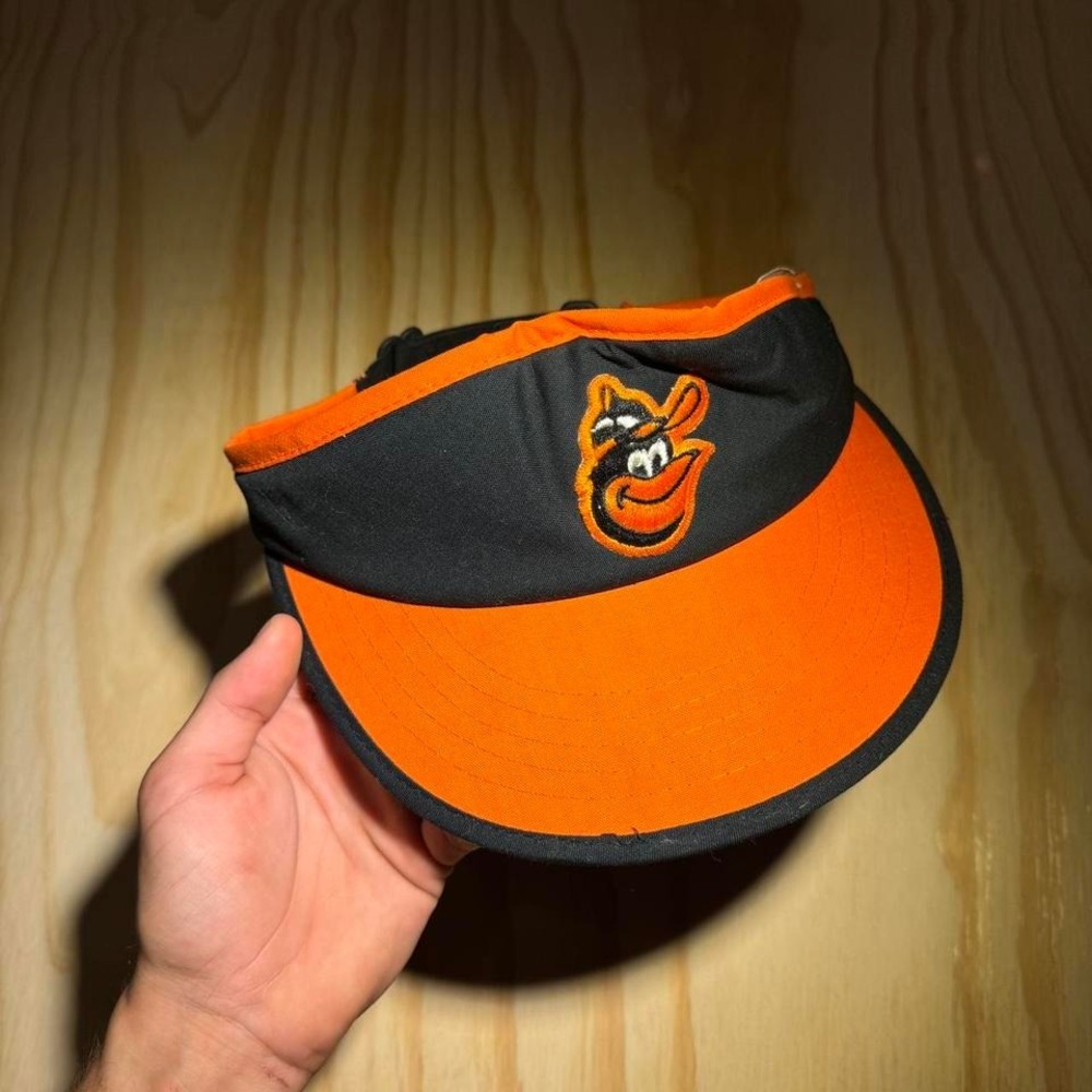 Vintage Baltimore orioles visor